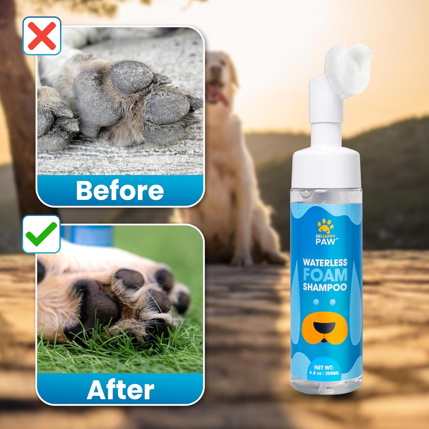 
                  
                    Waterless Pet Paw Clearner
                  
                